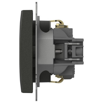 Розетка с заземлением, без рамки Elbi Eleсtriс Zena Vega 609-011100-217-2