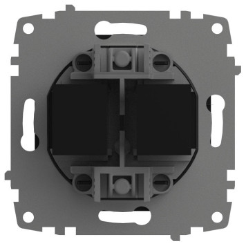 Розетка двойная Ethernet RJ-45 без рамки Elbi Eleсtriс Zena Vega 609-014800-248-3