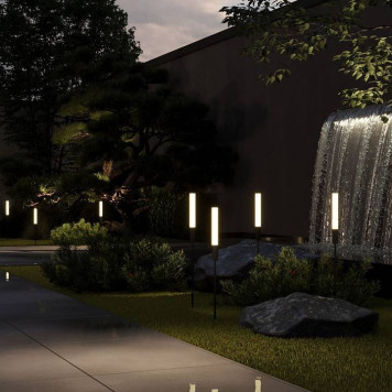 Наземный низкий светильник Elektrostandard Invi a069445-1