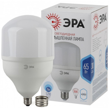 Лампа светодиодная Эра Стандарт LED POWER T160-65W-4000-E27/E40-1