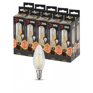 Лампа светодиодная Эра F-LED F-LED B35-7W-827-E14-2