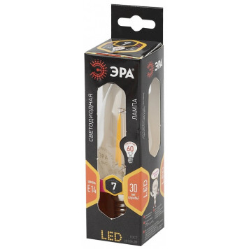 Лампа светодиодная Эра F-LED F-LED B35-7W-827-E14-5