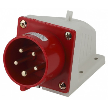 Вилка прямая 3P+PE+N Эра VS-16-3P-PE-N-IP44