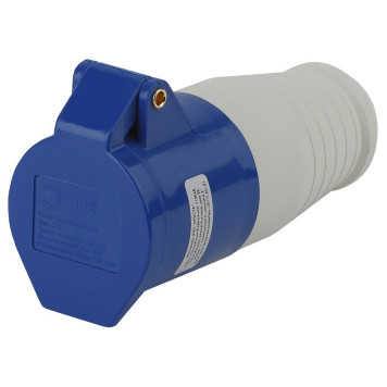 Розетка с заземлением Эра R-16-2P-PE-IP44