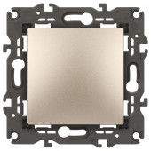 Выключатель одноклавишный без рамки Эра Эра Elegance 14-1101-04