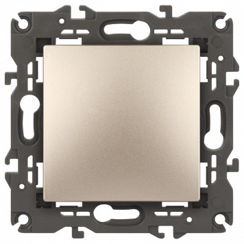 Выключатель одноклавишный без рамки Эра Эра Elegance 14-1101-04