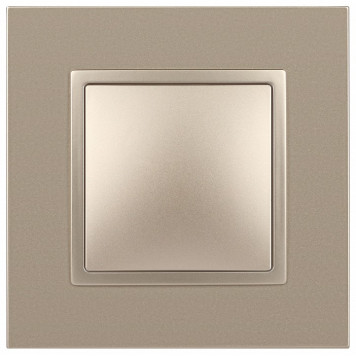 Выключатель одноклавишный без рамки Эра Эра Elegance 14-1101-04-1
