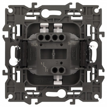 Выключатель одноклавишный без рамки Эра Эра Elegance 14-1101-05-2