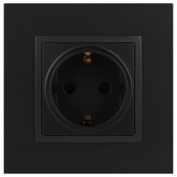 Розетка с заземлением и со шторкой, без рамки Эра Эра Elegance 14-2102-05-1
