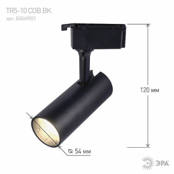 Светильник на штанге Эра TR5-10 COB BK-5