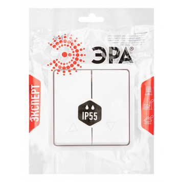 Выключатель для жалюзи Эра Эра Эксперт 11-1528-01-3