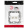 Розетка двойная Ethernet RJ-45 без рамки Эра Эра 12 12-3108-01М