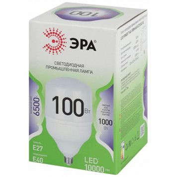Лампа светодиодная Эра Green Line E27/E40 100Вт 6500K LED POWER T140-100W-865-E27/E40 GL-2