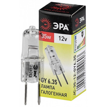 Лампа галогеновая Эра GY6.35-JC-35W-12V-1