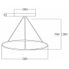 Подвесной светильник Escada Euler 10228/1LED