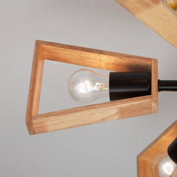 Потолочная люстра Eurosvet Klark 70056/8 черный-1