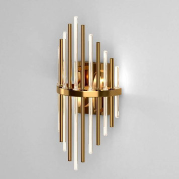 Накладной светильник Bogate apos;s Allure 356/2 латунь-1