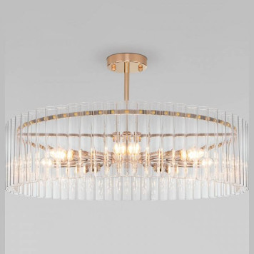 Люстра на штанге Bogate apos;s Flamel 373/8 Smart золото