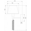 Бра Eurosvet Charuel 60148/1 матовое золото