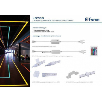 Контроллер-регулятор цвета RGB Feron LD74 23393-1