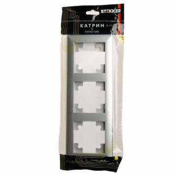Рамка на 3 поста Stekker PFR00-7003-03 39799-5