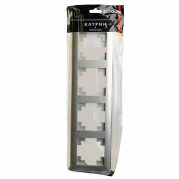 Рамка на 4 поста Stekker PFR00-7004-03 39800-5