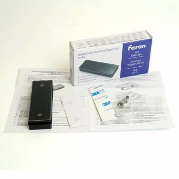 Выключатель беспроводной одноклавишный Feron TM84 SMART 48878-9
