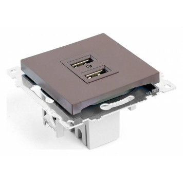 Розетка USB, без рамки Stekker Катрин 49027-6