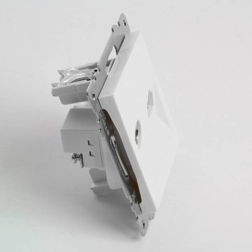 ТВ-розетка и розетка Ethernet RJ-45 без рамки Stekker GLS00-7106-01 49181-2