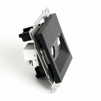 ТВ-розетка и розетка Ethernet RJ-45 без рамки Stekker Катрин 49182-2