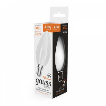 Лампа светодиодная Gauss 1035115-3