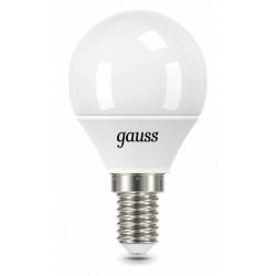 Лампа светодиодная Gauss Шар E14 9.5Вт 6500K 105101310