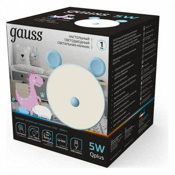 Настольная лампа-ночник Gauss Qplus NN7026-3