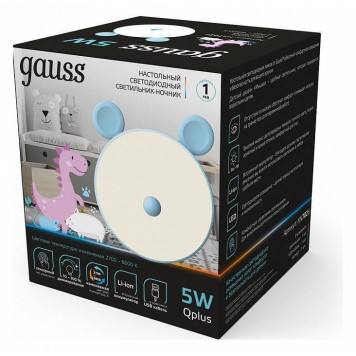 Настольная лампа-ночник Gauss Qplus NN7026-4