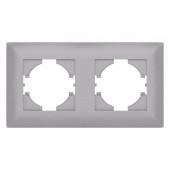 Рамка на 2 поста Gusi Electric BRAVO С1020-004