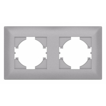 Рамка на 2 поста Gusi Electric BRAVO С1020-004