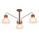 Люстра на штанге ILLUMICO IL0286-3C-79 BR