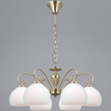 Подвесная люстра ILLUMICO CAPELLA IL0695-6PSQ-24 AB CAPELLA-2