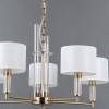 Подвесная люстра ILLUMICO GENOA IL0755-5PSQ-25 BRASS GENOA