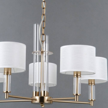 Подвесная люстра ILLUMICO GENOA IL0755-5PSQ-25 BRASS GENOA-1