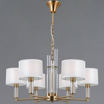 Подвесная люстра ILLUMICO GENOA IL0755-6PSQ-25 BRASS GENOA