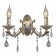 Бра ILLUMICO CASTOR IL9927-2WSQ-24 AB CASTOR