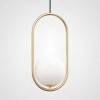 Подвесной светильник Imperiumloft Matthew Mccormick Hoop Gold Mila Pendant HOOP-B01