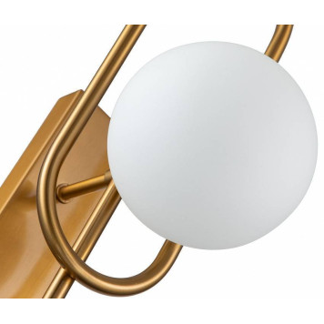 Бра Indigo Opaco 11015/2W Brass-3