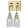 Бра Indigo Goccia 11064/2W Clear