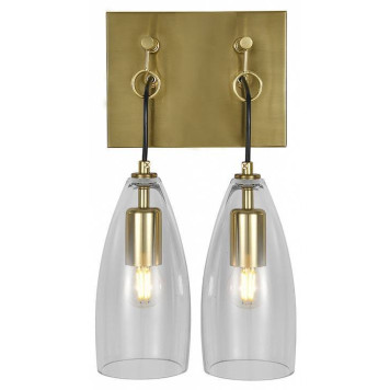 Бра Indigo Goccia 11064/2W Clear-2