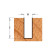 Фреза концевая CMT-contractor пазовая Z2+1 S=8x50 D=18x20x70 RH (K174-180)