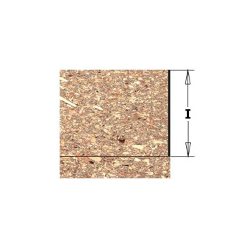 Фреза обгонная CMT с нижним подшипником S=8 D=9,5x12,7 (K906-096)-1