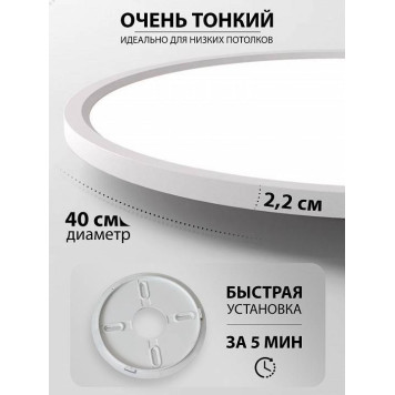 Накладной светильник Natali Kovaltseva PLAIN LED LAMPS 81113/4C-5