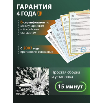 Подвесная люстра Natali Kovaltseva 81423 81423/6C-5